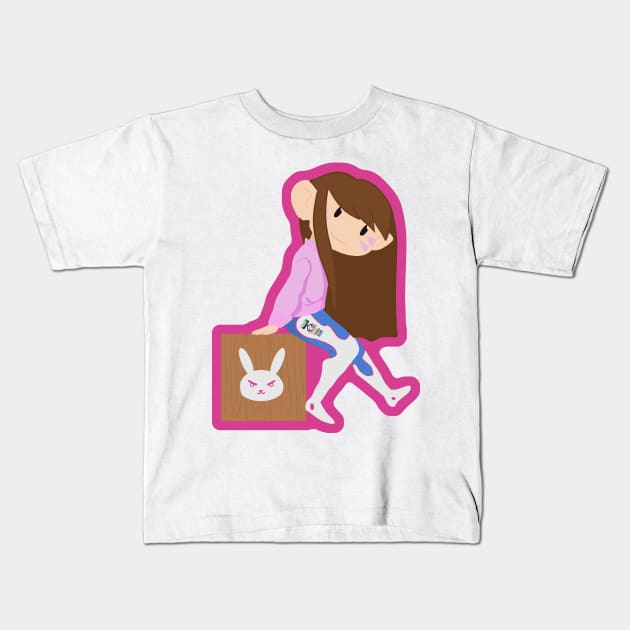 Hana Kids T-Shirt by PseudoL